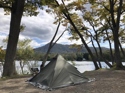 秋のキャンプ
